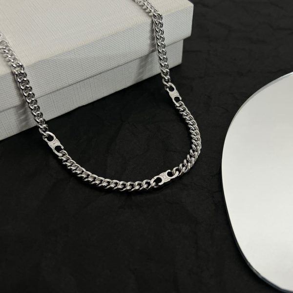 18K Triomphe Gourmette Chain Necklace - 图片 7