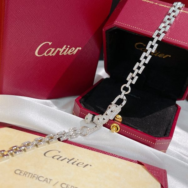 18K Panthère De Diamonds Chain Necklace - 图片 9