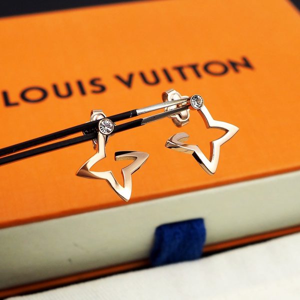 18K Louis Blossom Mini Hoops Earrings - 图片 9