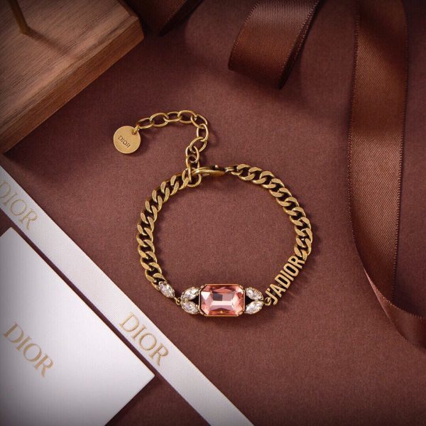 18K CD J’Adior Multicolor Crystals Bracelet - 图片 5