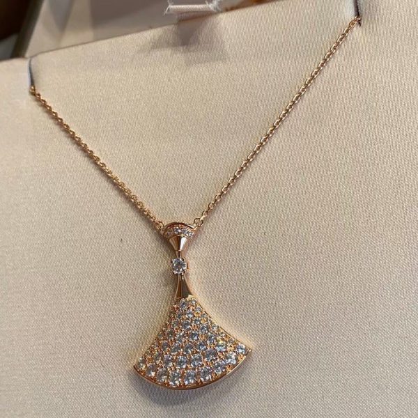 18K BV Divas' Dream Pavé Diamond Necklace - 图片 10