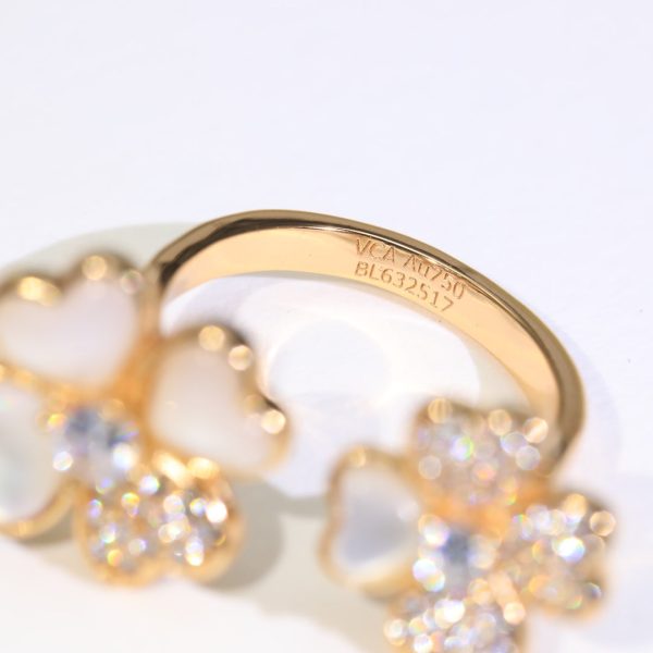 18K Cosmos Between the Finger Diamond Ring - 图片 8