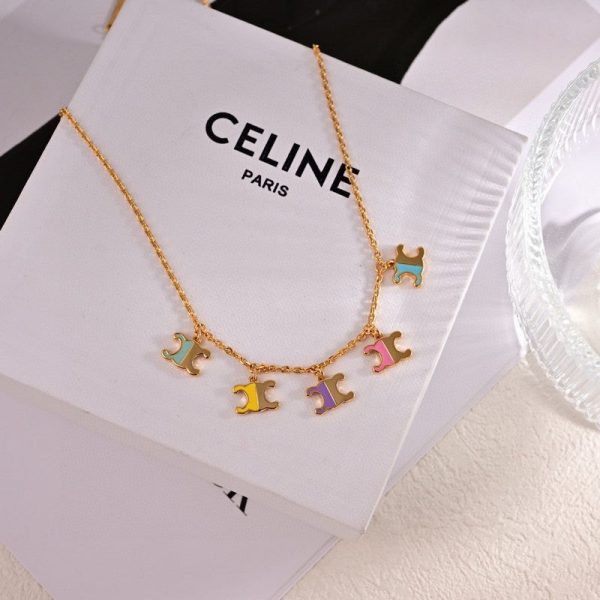 18K CE Teen Charms Necklace - 图片 5