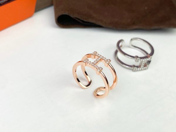 18K Ever Chaine D'ancre H Ring - 图片 7