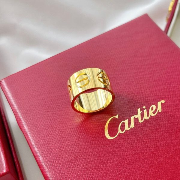 18K Love 11mm Ring - 图片 10