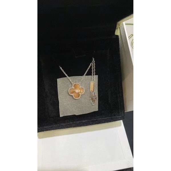 18K Vintage Alhambra Holiday Pendant Necklace - 图片 7