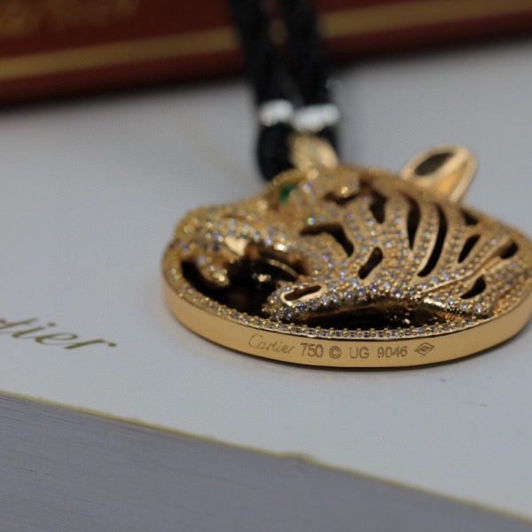 18K Panthère De Diamond Necklace - 图片 7