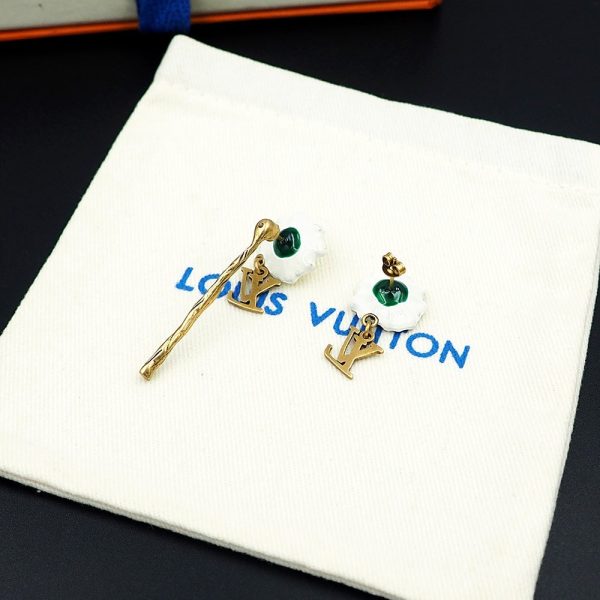 18K Louis Gardening Earrings - 图片 6