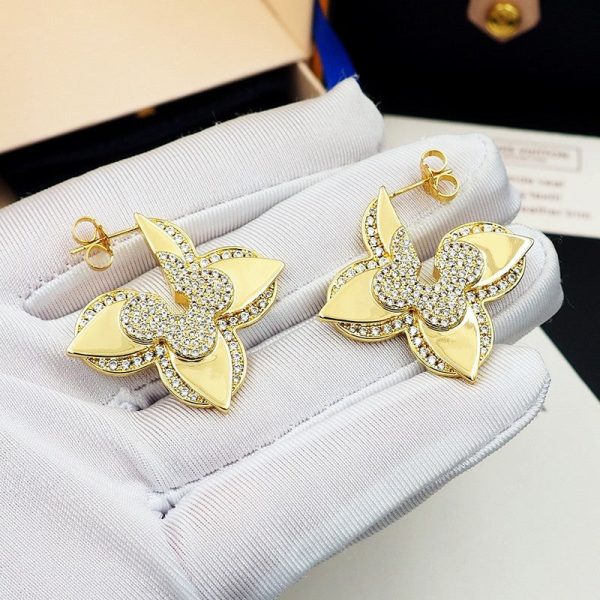 18K Louis Medaillon Earrings - 图片 11