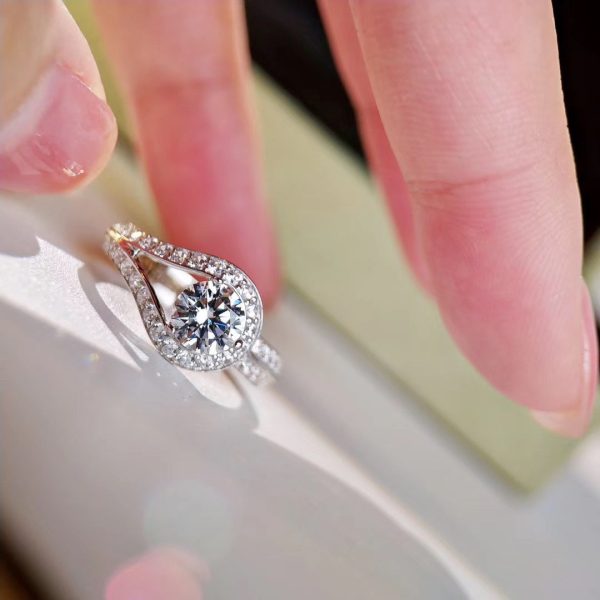 18K Couture Solitaire Ring - 图片 10