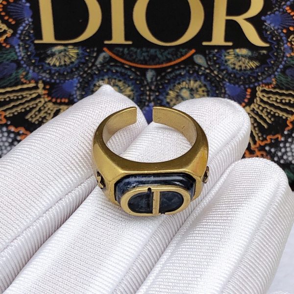 18K CD Vintage Ring - 图片 4