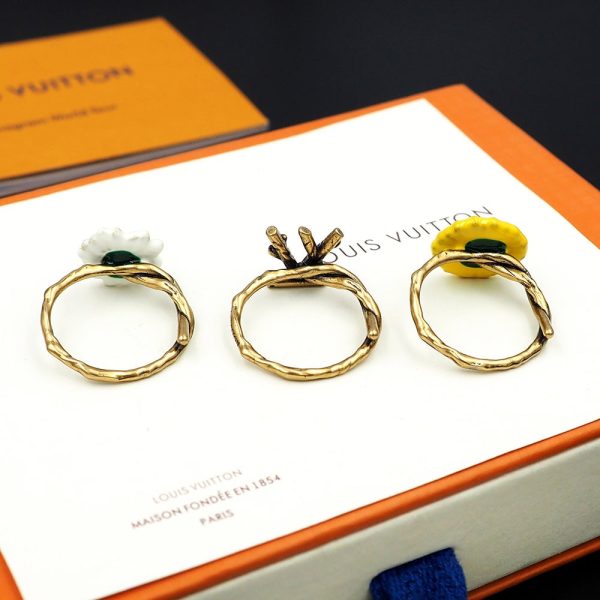 18K Louis Gardening Set of Three Rings - 图片 9