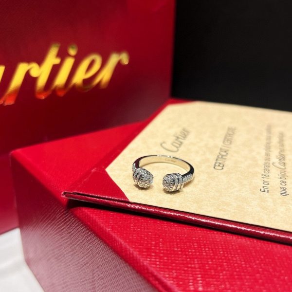 18K Juste Un Clou Diamonds Ring - 图片 2