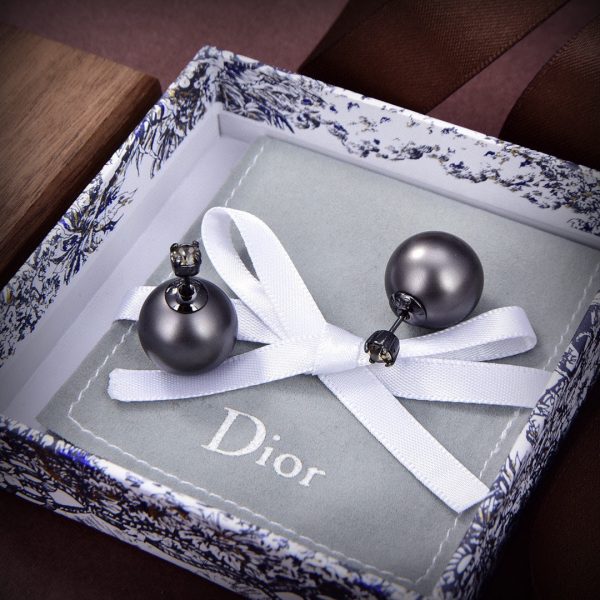 18K CD Tribales Black Earrings - 图片 6
