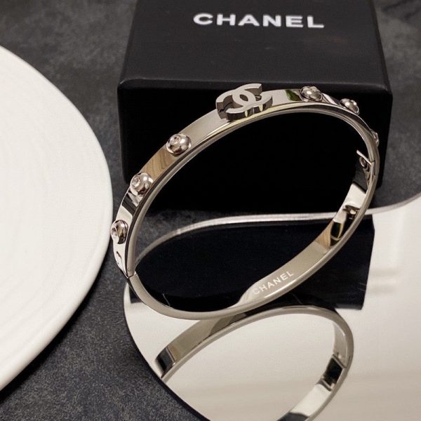 18K CC Vintage Diamond Bracelet - 图片 4