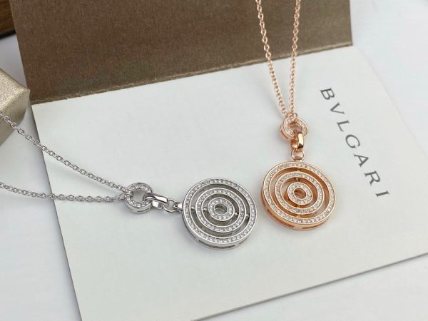 18K BV Cerchi Astrale Diamond Necklace - Image 8