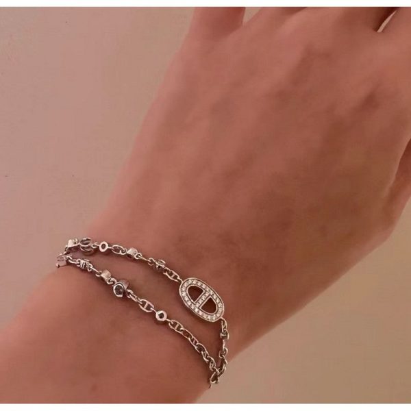 18K Her Farandole Diamond Bracelet - 图片 7