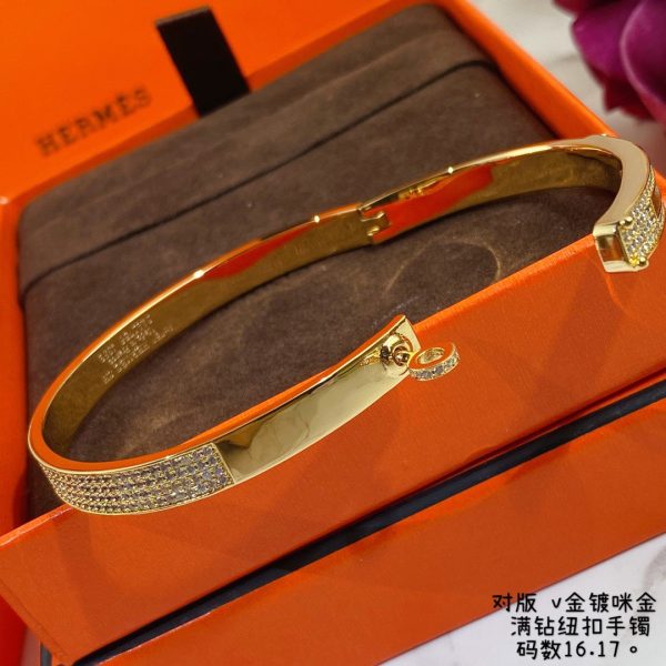 18K Yellow Gold Kelly Diamonds H Bracelet - 图片 10