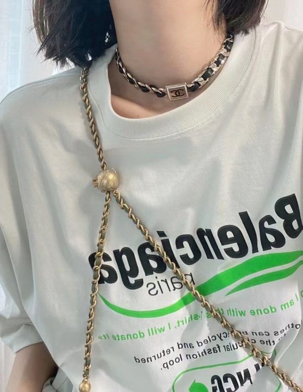 18K CC Leather Necklace - 图片 8