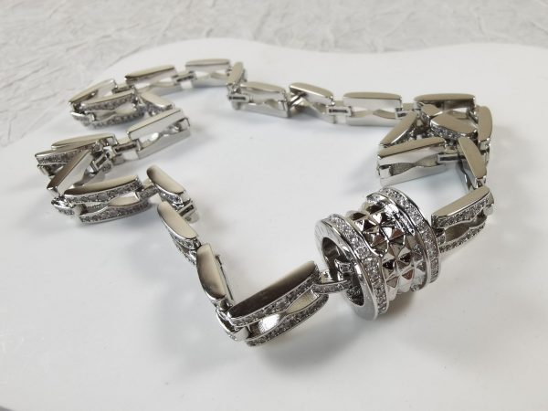18K B.ZERO1  Diamonds Chain Link Necklace - 图片 13