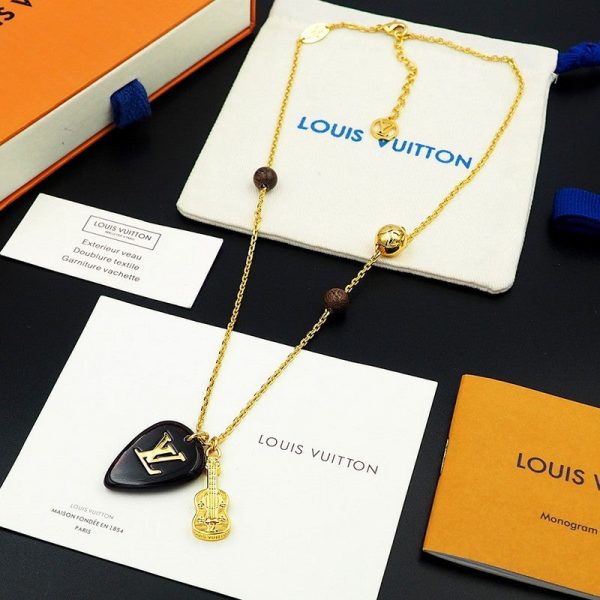 18K Louis Picks Pendant Necklace - 图片 8