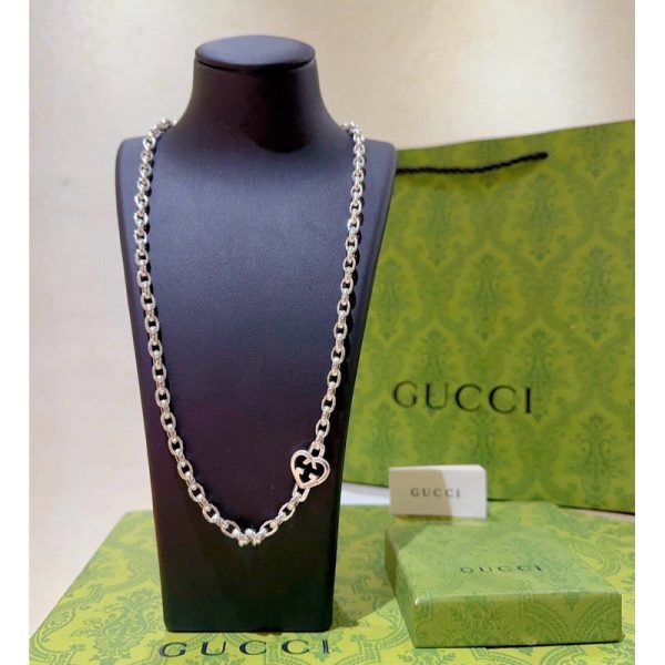 18K Double G Classic Chain Necklace - 图片 7