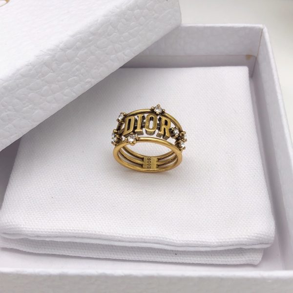 18K CD Vintage Ring - 图片 7