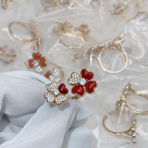 18K Cosmos Between the Finger Diamond Ring - 图片 7