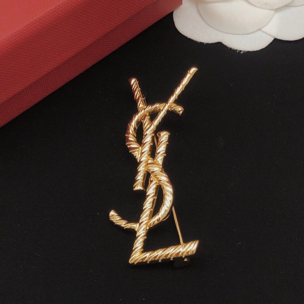 18K Saint Gold Brooch - 图片 7
