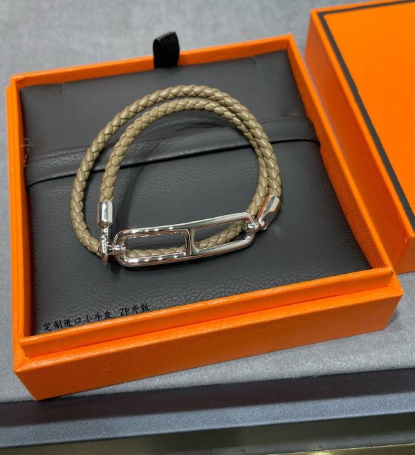 18K Roulis Double Tour Grey H Bracelet - 图片 5