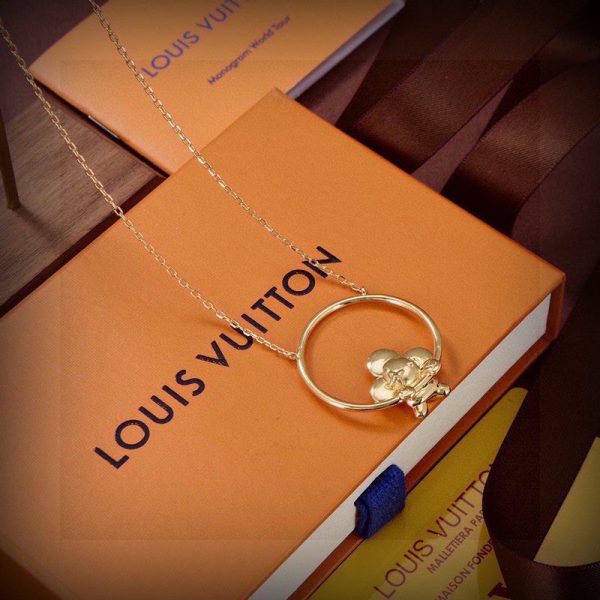 18K Louis Vivienne Swinging Necklace - 图片 7