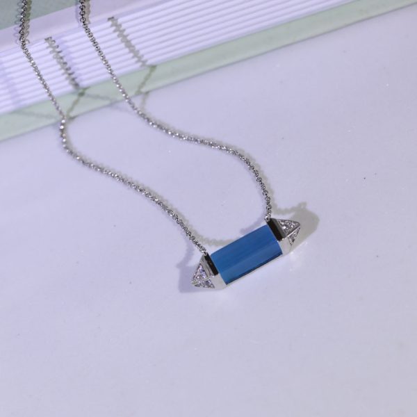 18K Les Berlingots De Blue Necklace - 图片 7