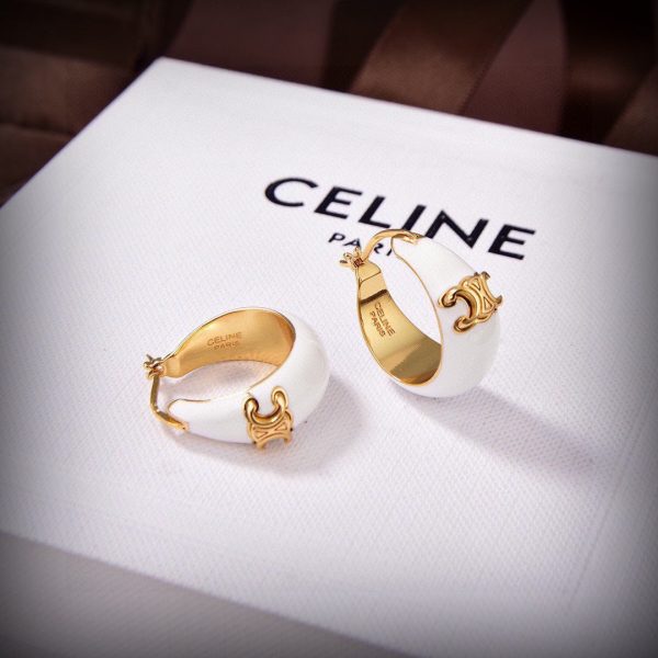 18K Triomphe Pearl Earrings - 图片 7