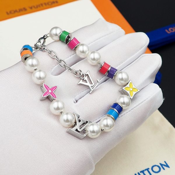 18K Louis MNG Pearls Party Bracelet - 图片 8