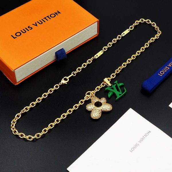 18K Louis Blooming Pendant Necklace - 图片 7