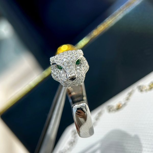 18K Panthère De Ring - 图片 6