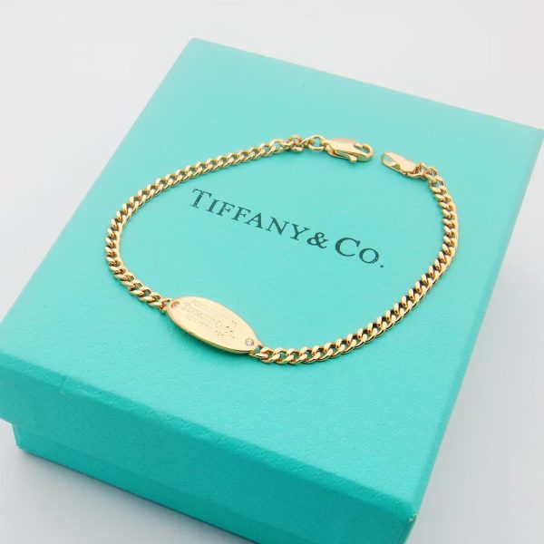 18K Return to Tiffany Oval I.D. Bracelet - 图片 7