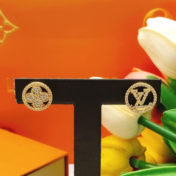 18K Louis Blossom Diamond Earrings - 图片 8