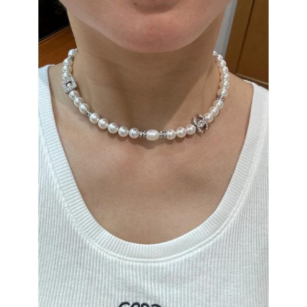18K CC Pearl Necklace - 图片 3