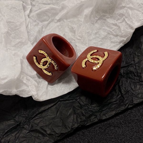 18K CC Vintage Red Ring - 图片 7