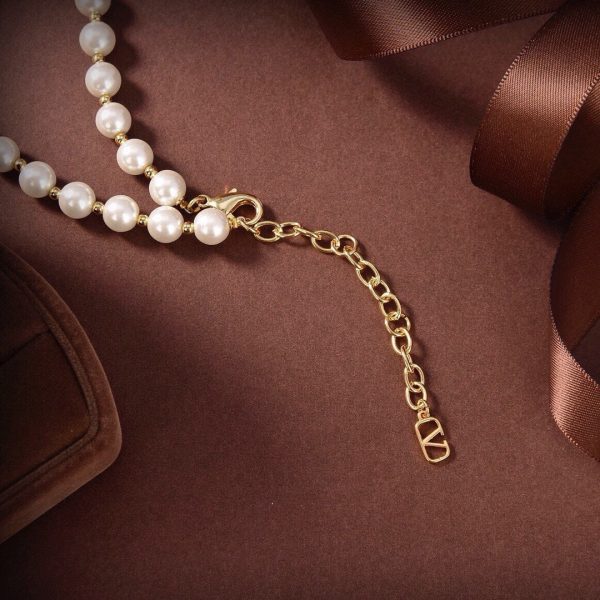 18K Garavani VLogo Signature Necklace - 图片 9