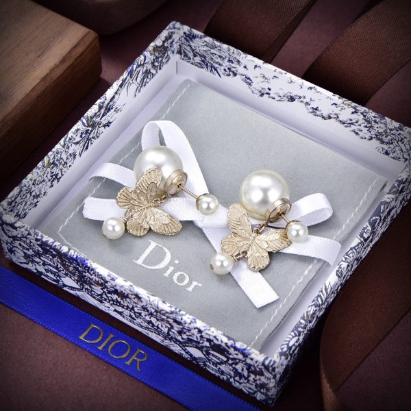 18K CD Tribales Pearl Earrings - 图片 7