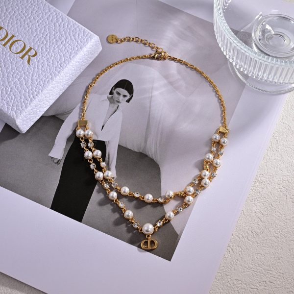 18K Petit CD Treasure Necklace - 图片 3