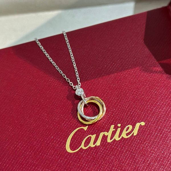 18K Trinity Necklace - 图片 10
