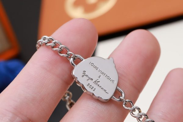 18K Louis x Yk Infinity Dots Necklace - 图片 8