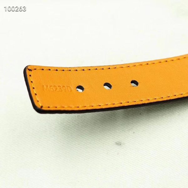18K Louis Leather Bracelet - 图片 7