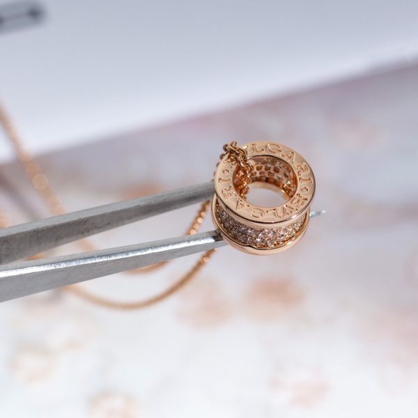 18K B.ZERO1 Diamonds Necklace - Image 15