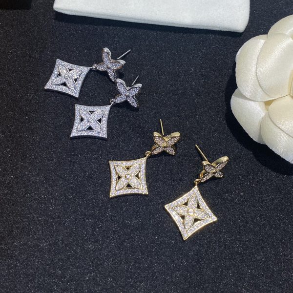 18K Louis Blossom Earrings - 图片 7