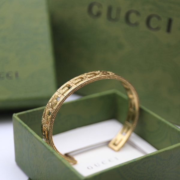 18K Double G Cube Bracelet - 图片 3