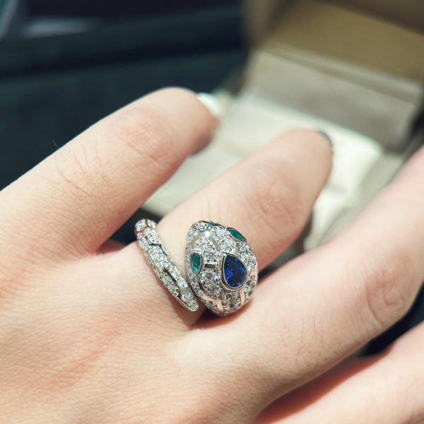 18K BV Serpenti Ring - Image 7